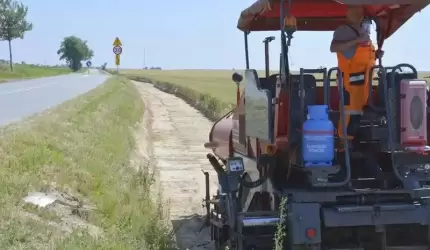 Ścieżka rowerowa Kulin - Cesarzowice wkrótce będzie gotowa!