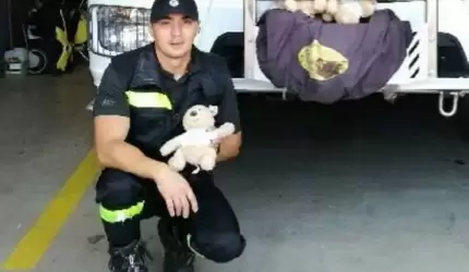 Strażacy będą rozdawać Misie Tulisie