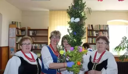 Piękne i kolorowe palmy wielkanocne. Warsztaty w Udaninie