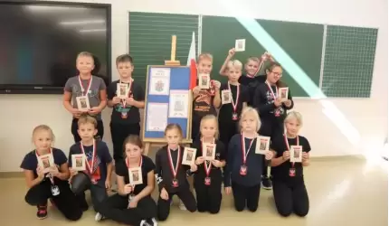 Uczniowie z Ujazdu Górnego uczestnikami Biegu Orląt Lwowskich