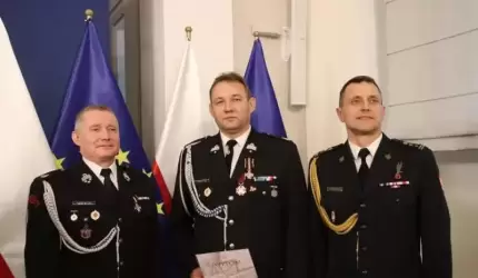 Wójt Gminy Udanin uhonorowany odznaką "Za Zasługi dla Społeczności Lokalnej"