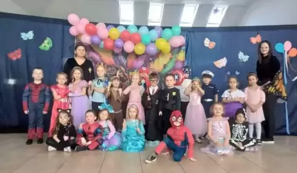 Bal karnawałowy w Przedszkolu w Szczepanowie