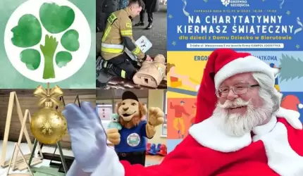 Charytatywny Kiermasz Świąteczny fundacji Drzewko Szczęścia z wieloma atrakcjami!