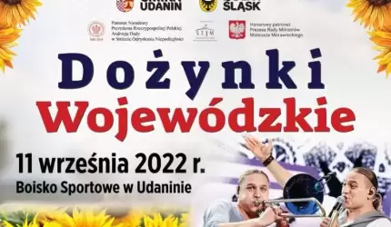 Dożynki Wojewódzkie w Udaninie już 11 września!