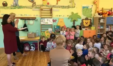 Rozstrzygnięcie konkursu i rozwijanie czytelnictwa w przedszkolu w Ciechowie