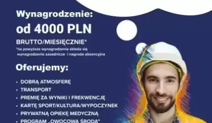 Praca w Cedo dla pracowników magazynu i operatorów maszyn