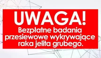 Zaproszenie dla mieszkańców gminy Udanin na bezpłatne badania