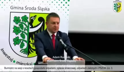 Burmistrz na sesji o kosztach gospodarki odpadami, opłacie śmieciowej, odpadach zielonych i PSZOK (wideo) - cz. I