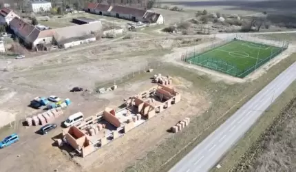 Gmina Miękinia: Budowa w Kadłubie nabiera tempa!