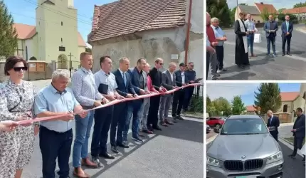 Przebudowana droga w Konarach oficjalnie otwarta