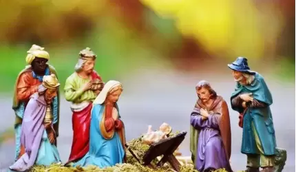 Przedstawienie jasełkowe w szkole w Udaninie