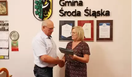 Czas na ul. Dębową w Ciechowie