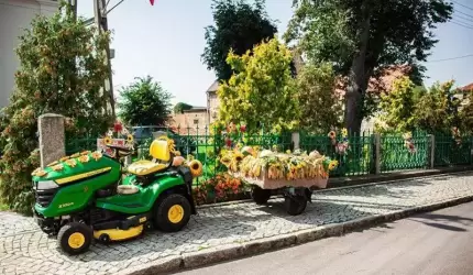 Konkurs dożynkowy na Najładniejszą dekorację przydrożną w Udaninie