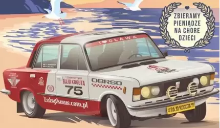 1200 klasyków i 600 km drogi do pomagania. Dołącz do miłośników motoryzacji na 7. Charytatywnym Rajdzie Koguta!