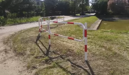 Dodatkowe prace przy zbiorniku w Świętem