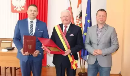 „Zasłużony dla Gminy Udanin” - Pan Bolesław Stachurski