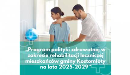Gmina Kostomłoty dla zdrowia mieszkańców