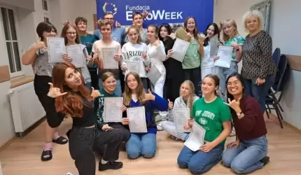 Uczniowie z Ciechowa na obozie językowym w Dusznikach Zdroju