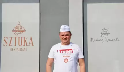 “Gotowanie jest sztuką” - wywiad z Mariuszem Komendą