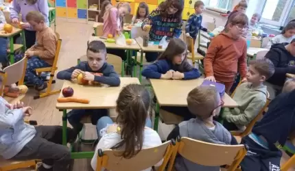 Śniadanie daje moc! - projekt w SP Udanin