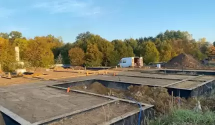 Fundamentowanie budynku socjalnego przy ul. Wiejskiej