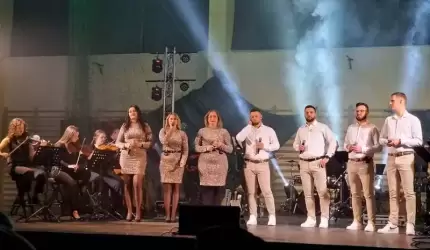 Radość Wspólnego Koncertowania na noworocznym koncercie w Miękini