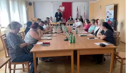 Gmina Udanin: Pierwsze zebranie z nowo wybranymi sołtysami