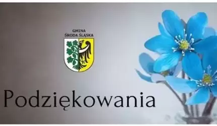 Podziękowania dla Mieszkańców Ziemi Średzkiej